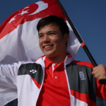 Singaporean kitesurfer