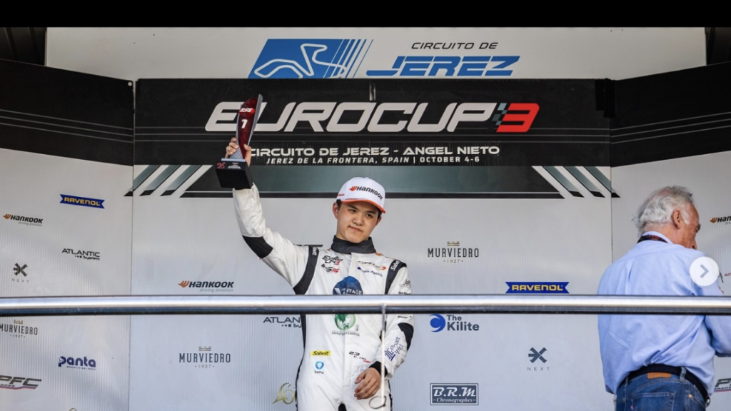 17-Year-Old Christian Ho Wins Eurocup-3 Rookie Champion Title