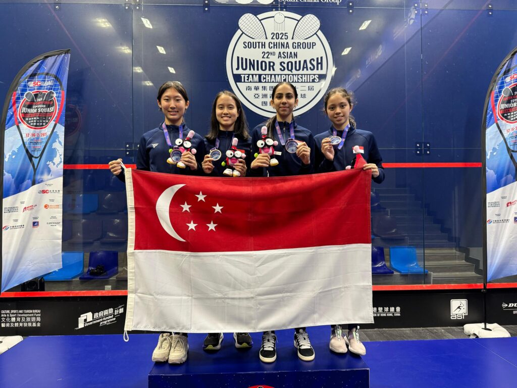 Singapore Wins Bronze at Asian Junior Squash Championships